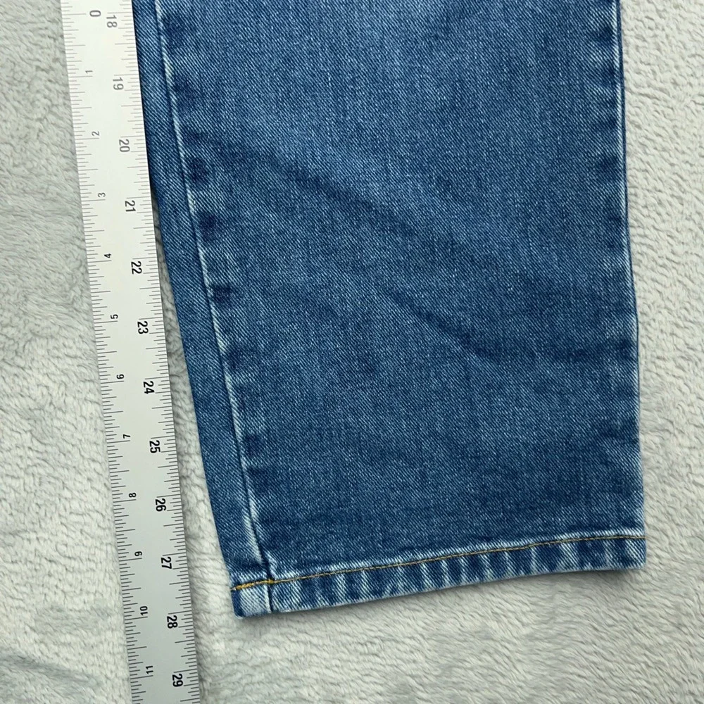 Lauren Ralph Lauren Straight Leg Jeans Womens Blue 8 Denim Cotton Streetwear - Picture 3 of 8
